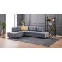 Atelier del Sofa Ugaona garnitura Manama Corner Sofa Bed Left Grey - slika 1