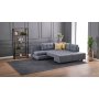 Atelier del Sofa Ugaona garnitura Manama Corner Sofa Bed Right Grey - slika 2