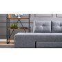 Atelier del Sofa Ugaona garnitura Manama Corner Sofa Bed Right Grey - slika 3