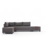 Atelier del Sofa Ugaona garnitura Fly Corner Sofa Bed Left Brown - slika 5