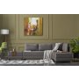 Atelier del Sofa Ugaona garnitura Fly Corner Sofa Bed Right Brown - slika 1