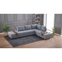 Atelier del Sofa Ugaona garnitura Fly Corner Sofa Bed Right Grey - slika 2
