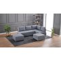 Atelier del Sofa Ugaona garnitura Fly Corner Sofa Bed Right Grey - slika 3