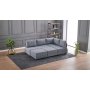 Atelier del Sofa Ugaona garnitura Fly Corner Sofa Bed Right Grey - slika 5