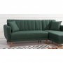Atelier del Sofa Ugaona garnitura Aqua Corner Right Dark Green - slika 3