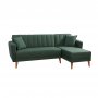 Atelier del Sofa Ugaona garnitura Aqua Corner Right Dark Green - slika 4