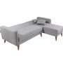 Atelier del Sofa Ugaona garnitura Aqua Corner Right Cream - slika 5