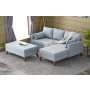 Atelier del Sofa Ugaona garnitura Bella Soft Mini Kose Right Blue - slika 2