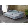 Atelier del Sofa Ugaona garnitura Bella Soft Mini Kose Right Blue - slika 5