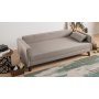 Atelier del Sofa Sofa trosed Bella Sofa For 3 Pr Cream - slika 5