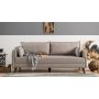 Atelier del Sofa Sofa trosed Bella Sofa For 3 Pr Cream - slika 1