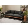 Atelier del Sofa Sofa trosed Liva Anthracite - slika 2