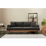 Atelier del Sofa Sofa trosed Liva Anthracite - slika 1