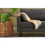 Atelier del Sofa Sofa trosed Bella Sofa Bed Anthracite - slika 4