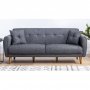 Atelier del Sofa Sofa trosed Aria Dark Grey - slika 1