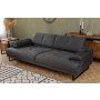 Atelier del Sofa Sofa trosed Mustang Anthracite - slika 5