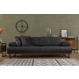 Atelier del Sofa Sofa trosed Mustang Anthracite - slika 1