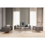 Atelier del Sofa Sofa dvosed Como 2 Seater Anthracite - slika 1