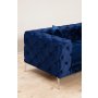 Atelier del Sofa Sofa dvosed Como Navy Blue - slika 2