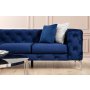 Atelier del Sofa Sofa dvosed Como Navy Blue - slika 3