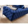 Atelier del Sofa Sofa dvosed Como Navy Blue - slika 4