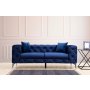 Atelier del Sofa Sofa dvosed Como Navy Blue - slika 1