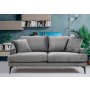 Atelier del Sofa Sofa dvosed Papira 2 Seater Grey - slika 1
