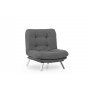 Atelier del Sofa Fotelja Misa Solo Grey - slika 4