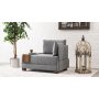 Atelier del Sofa Fotelja Fly Armchair Right Grey - slika 1