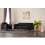 Atelier del Sofa Fotelja Ova 1 Seat Black - slika 3