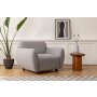 Atelier del Sofa Fotelja Eddy Light Grey - slika 1