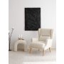 Atelier del Sofa Fotelja Klam Cream - slika 2