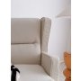 Atelier del Sofa Fotelja Klam Cream - slika 4