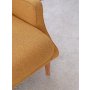 Atelier del Sofa Fotelja Klam Mustard - slika 5