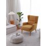 Atelier del Sofa Fotelja Klam Mustard - slika 1