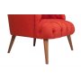 Atelier del Sofa Fotelja West Monroe Tile Red - slika 4