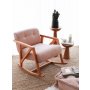 Atelier del Sofa Fotelja Nini Sallanan Pink - slika 1