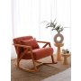 Atelier del Sofa Fotelja Nini Sallanan Vermilion - slika 1