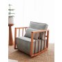 Atelier del Sofa Fotelja Sallanan - Blue - slika 1