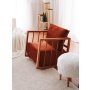 Atelier del Sofa Fotelja Sallanan Cinnamon - slika 1