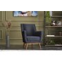 Atelier del Sofa Fotelja Gonca Anthracite - slika 1