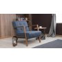 Atelier del Sofa Fotelja Kemer Blue - slika 1