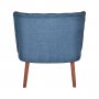 Atelier del Sofa Fotelja San Fabian Dark Blue - slika 3