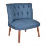 Atelier del Sofa Fotelja San Fabian Dark Blue - slika 1