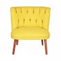 Atelier del Sofa Fotelja San Fabian Yellow - slika 2