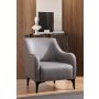 Atelier del Sofa Fotelja Belissimo Grey - slika 1
