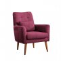 Atelier del Sofa Fotelja Zeni Claret Red - slika 2