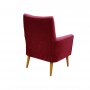 Atelier del Sofa Fotelja Zeni Claret Red - slika 4