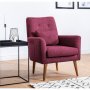 Atelier del Sofa Fotelja Zeni Claret Red - slika 1
