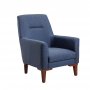 Atelier del Sofa Fotelja Liones 27 Dark Blue - slika 2